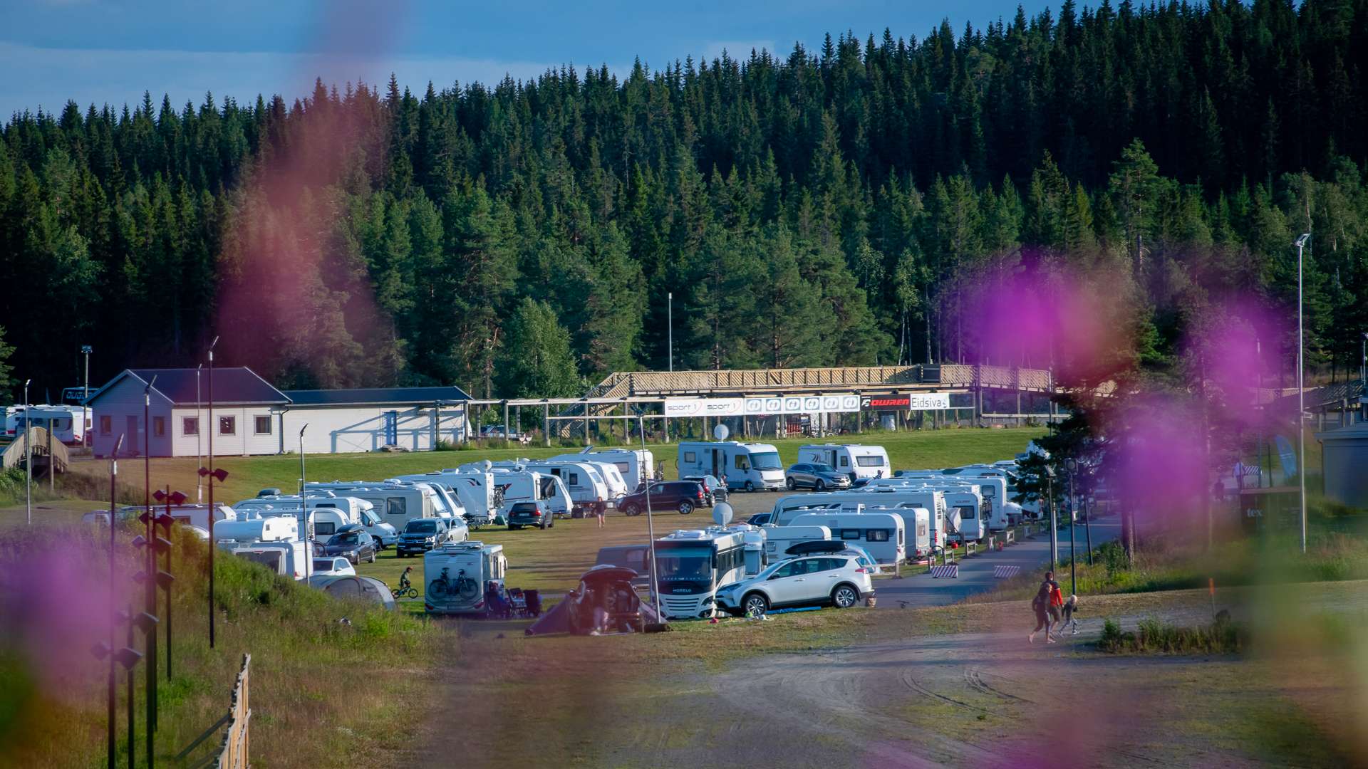 Campsite in Lillehammer